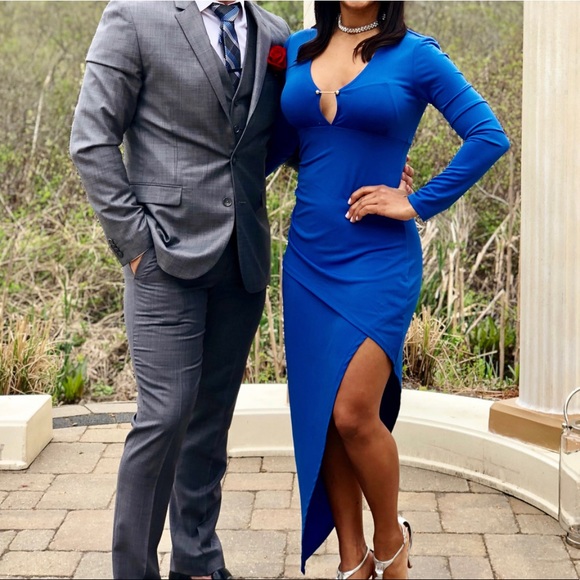 bebe Dresses & Skirts - Blue Bebe Dress, Size: S